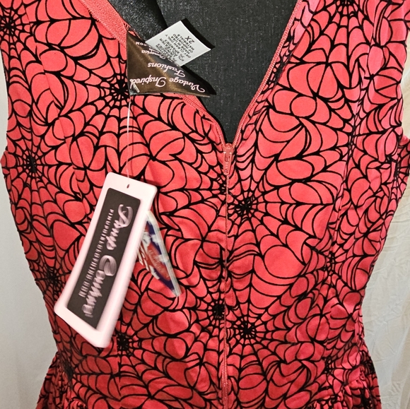 Pinup Girl Spiderweb dress - Picture 4 of 6